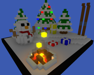 Snow Scene